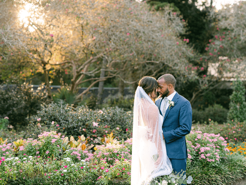 wedding outside of the Orangerie