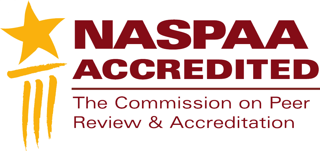 NASPAA Accredited logo