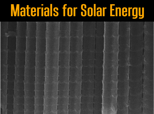 Reads: Materials for Solar Energy