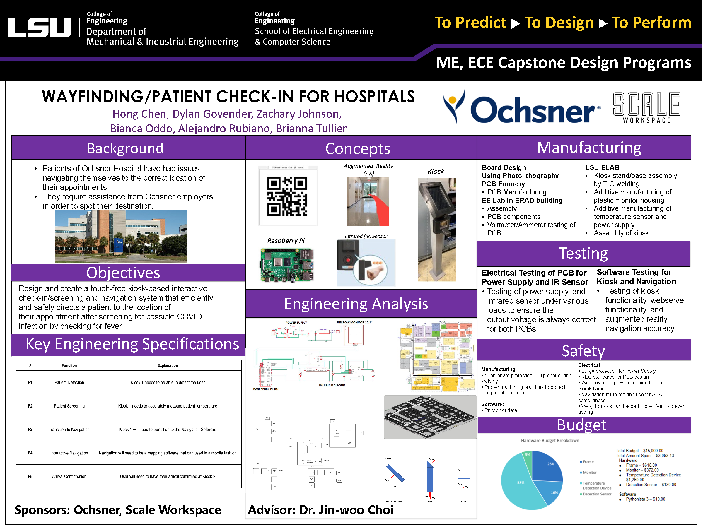 Project 60: Wayfinding/Patient Check-in for Hospitals (2021)