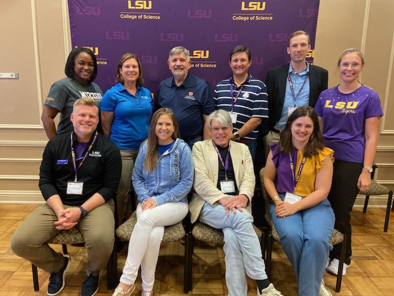 Attendees of the third annual SEC+ MEC summit at Louisiana State University